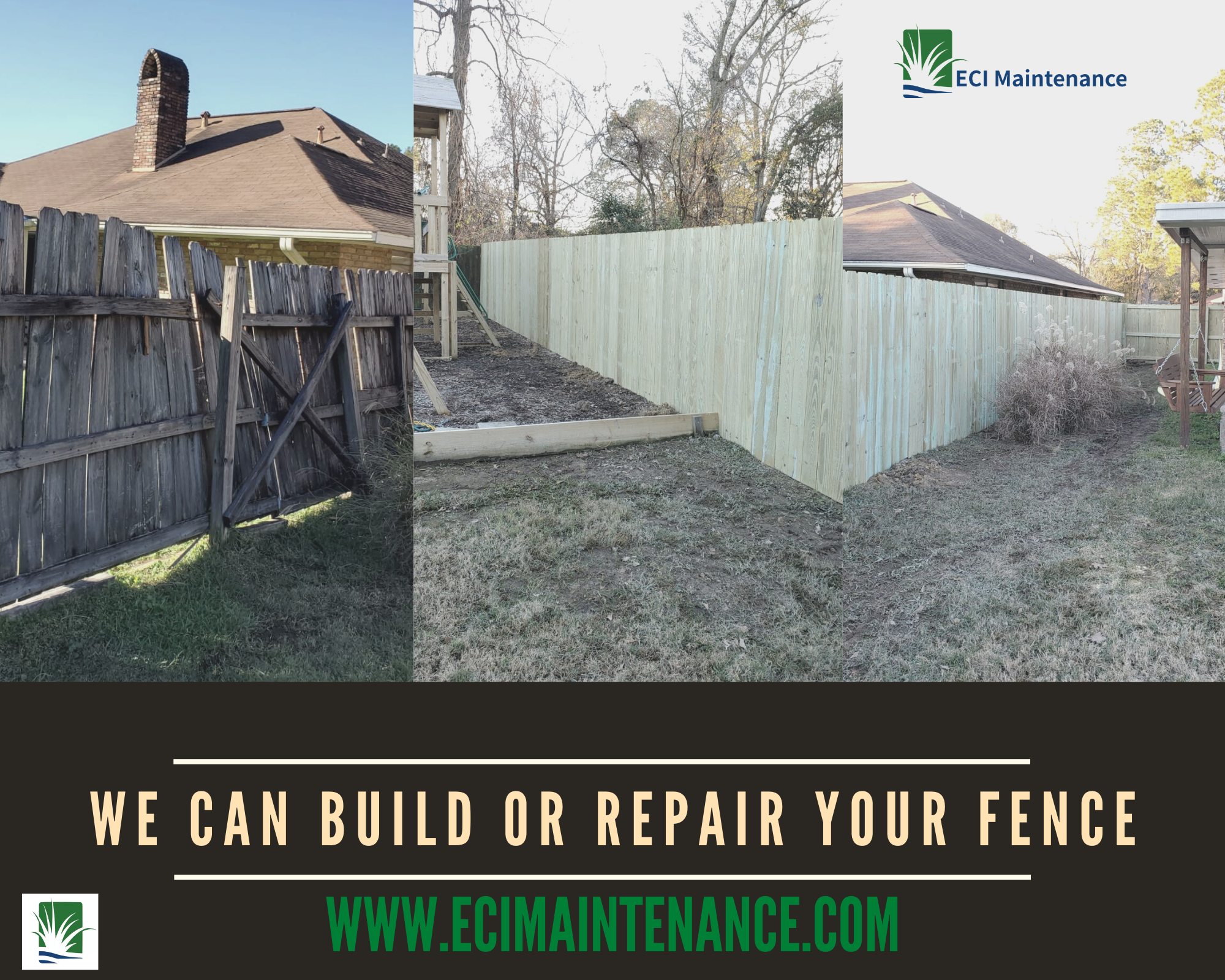 6FT Standard Fence Installation